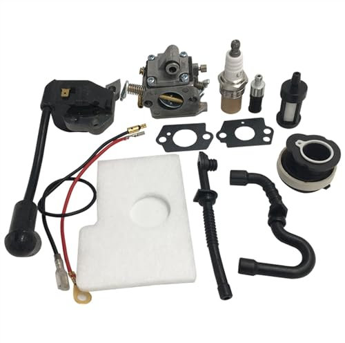 QUENPE Kit di aspirazione Bobina di accensione carburatore Candela, for STIHL, MS170 MS180 170 180 Parti Motosega 1130 120 0608 1130 400 1302 Bobina di accensione del tagliaerba