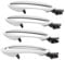 SANWAN Weiß, Türgriff-Set, 4-teilig, 51217231931, 51217231934, 51217231933, 51217231934, kompatibel mit BMW 5 6 7 Serie F07 F10 F11 F06 F12 F13 F01 F02