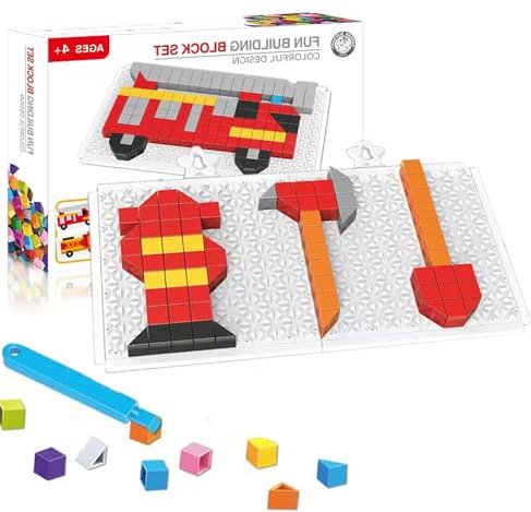 JUGGPENG Mosaikspiel, 224-Teiliges Kreative Mosaik Puzzle, Montessori Spielzeug ab 3 4 5 6 Jahre, Sensorische Feinmotorik Konzentrationsspiele Lernspielzeug