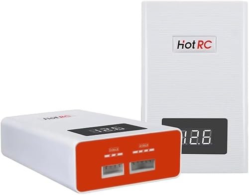 Lipo Balance Charger 40W 3S-4S RC Battery Charger 11.1V/14.8V Faster Quick Charge Compact RC LiPo Charger Discharger for 3S 4S Lipo Batteries