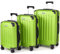 TANTOMI Koffer Set 3-Teilig Hartschale | Leicht ABS-Reisekoffer Set mit 360°-Spinner-Rollen, Gepäck-Sets mit 3 Stelige-Zahlenschloss & Teleskopgriff | Luggage Set (M/L/XL, Gruen)