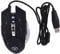 HOMSFOU USB Wired Gaming Mouse Sweat Silent Click Breathing LED Light Ergonomic Design for Comfortable Use for Gaming and Office Setup