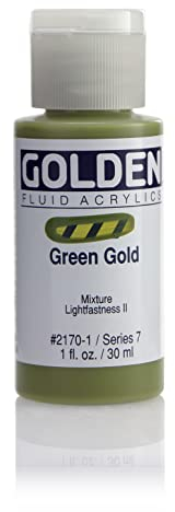 Golden Acrilico liquido dorato verniciare 1 oncia-Verde Oro