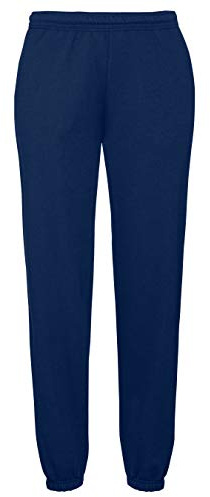 Fruit of the Loom Pantalon de jogging classique à élastiques au niveau des chevilles - Bleu - X-Large
