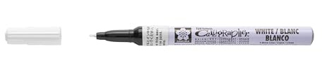SAKURA - Pen-Touch Calligrapher - White - Fine,white,1.8 mm,BXPSK-C#50