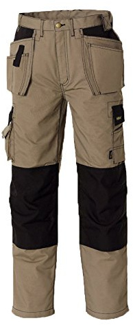 teXXor Arbeitshose Twill Bundhose T/C Panama Canvas Arbeitsbundhose khaki 24