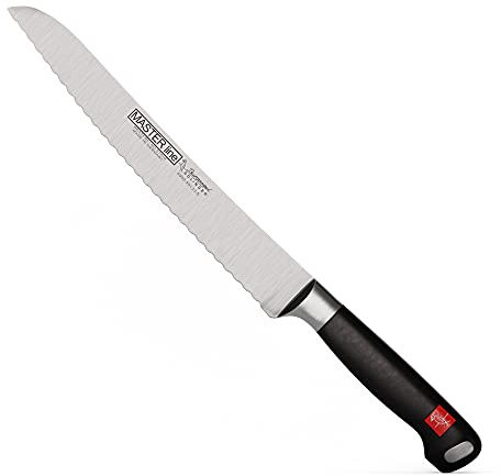 Burgvogel Brotmesser mit konvexer Welle, Master Line, 6990.951.23.5, Klingenlänge: 23 cm