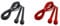 ND Sports Plastic Skipping Rope with Handles, 9 Feet Length, Black