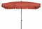 Doppler Absolut wasserdichter Gartenschirm Waterproof 260x150 UV-Schutz 80, Farbe terrakotta