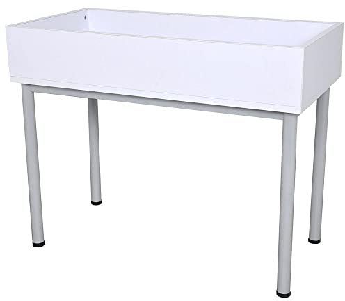 Sommer International GmbH 2er Set Wühltisch weiß 120x60 cm (Neuware)