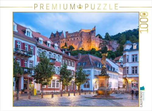 CALVENDO Puzzle Heidelberg am Neckar | 1000 Teile Lege-Größe 64 x 48 cm Foto-Puzzle für glückliche Stunden