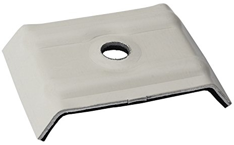 100 Stück Kalotten 35/207 farbig für Wellplatten Lichtplatten Trapezblech Grauweiß RAL 9002