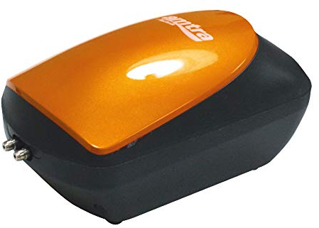 Amtra Air System 360 - Aeratore acquario silenzioso, kit aerazione per filtro acquario incluso, 6 Lt/min - 2 uscita