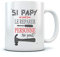Mug Papy Cadeau Fête Des Grand Père Futur Papi Tasse Idee Cadeaux Bricoleur 11 Oz. Blanc