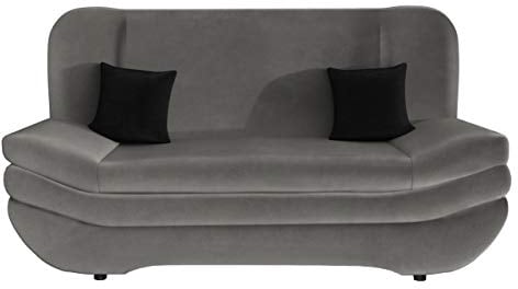 Mirjan24 Sofa Weronika mit Bettkasten und Schlaffunktion, Schlafsofa, Große Farb- und Materialauswahl, Couch vom Hersteller, Wohnlandschaft (Magic Ve. 2217 + Magic Ve. 2217 + Magic Ve. 2219.)