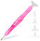 Sonsage DIY Diamant Malerei Stift Zubehör und Werkzeuge,Rosa Harzstift 5D Diamond Painting Punkt Pen Art Applikator Stickerei,Gem Art Stift Juwel Wachs Picker Zubehör Nail