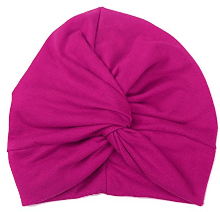 WOWOWO Niedliche Babymütze Baumwolle Soft Turban Knot Sommermütze Neugeborene Mütze Für Babys