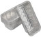 Lot de 25 moules à cake jetables en aluminium de qualité supérieure - 21,6 x 11,4 x 6,3 cm - Parfaits pour les gâteaux et les pains faits maison