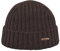 Sterkowski Norfolk Strickmütze | Merinowolle Wintermütze für Herren und Damen | Beanie Mütze Wollmütze 54-62 cm Braun