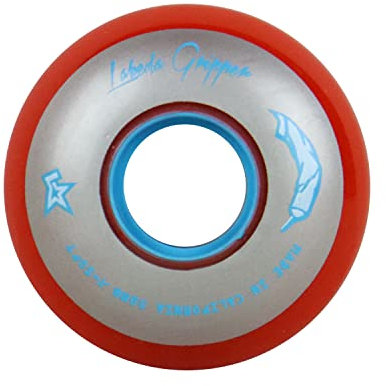 Labeda Roller Hockey Wheel Gripper Glue X-Soft 74A Red 59mm