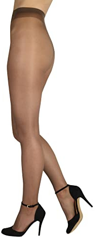 BANANALU Seidenglanz elastische 20 Den Damen Strumpfhosen Multifibra