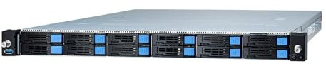TYAN Cloud Storage, 1U1S AMD EPYC 7002/7003, 8 NVMe U.2 + 4 NVMe U.2/SATA, 16 DDR4 DIMM Slots, (1+1) RPSU - B8036G68AE12HR