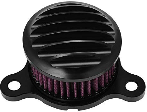 GYOUZA Moto Nero Sistema di Filtro Aria Filtro di Aspirazione for Harley for Sportster Ferro XL883 Basso XL883L XL1200 48 72 2004-2016
