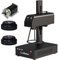 Faserlasergravierer, Raycus Faserlaserschneider, B4 50 W Faserlaser-Markierungsmaschine, Desktop-Handgerät, kompatible LightBurn-Lasergravurmaschine für Metall, Edelstahl, Splitter, Gold