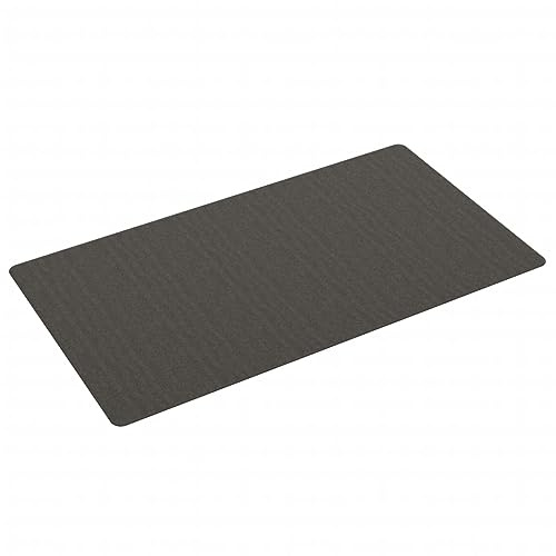 vidaXL Teppichläufer, Waschbarer Teppich, Bodenteppich für Wohnzimmer Esszimmer Küche Flur, Läufer Bodenmatte Flurteppich, Anthrazit