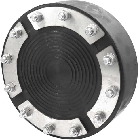 WITTKOWARE Serie BRRD Mauerdurchführung für 1 Kabel oder Rohr (Außendurchmesser 200mm, Innendurchmesser anpassbar 45-120mm)