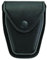 Hero's Pride AirTek Single Closed Coated ASP Chain Handschellenkoffer Strafverfolgungsbehörden On-Duty Gürteltrage Plain Finish Black Snap