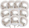 10 Pezzi Palloncini Argento Metallizzato Ballons Argento Foil Compleanno 22Inch Palloncino Elio Giganti Adatto Per Compleanno, Festa, Decorazione Di Matrimonio