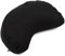 Bodhi Meditationskissen Halbmond Mini | Yogi MOND ECO | 100% Bio-Baumwollbezug | Yogakissen halbmondförmig mit Buchweizenfüllung | Halbmondkissen für Yoga & Meditation | schwarz