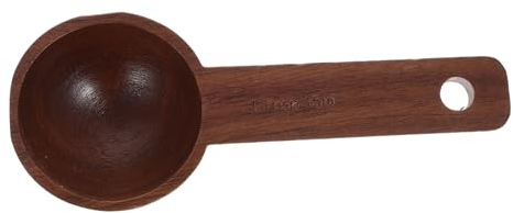 Garneck cuillère à café en bois cuillère à mesurer le café ustensiles de cuisine ustensiles cuillères à café cuillère à bois petite mesurette grains de café ornements outil 8G