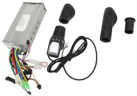 36V 48V 1000W 38A Elektrofahrrad-Controller-Kit Elektrischer Controller 128DX Halbgas, Wasserdichtes LCD-Panel