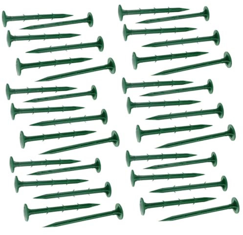 CIYODO 150pièces Piquets De Jardin Piquets De Fixation pour Toile De Paillage Fabrication Et Résistante Aux Broyages Idéaux pour Agriculture Et Horticulture