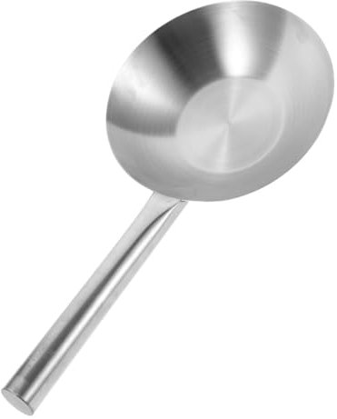 SHOWERORO 1kg Cucharón De Acero Inoxidable Mango Para Sopa y Líquidos Para Jardín y Cocina Herramienta Práctica y Duradera Imán Capacidad