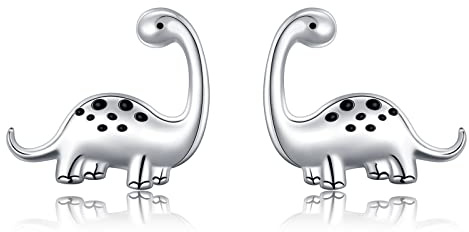 925 Sterling Silber Tier Ohrstecker Hypoallergen Panda/Axolotl/Hase/Frosch/Delfin/Schweinchen/Pfote/Igel/Pinguin/Schildkröte/Für Damen Mädchen
