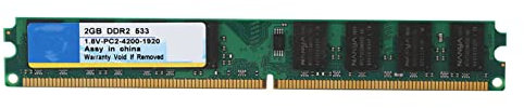 Xiede DDR2 533 MHz 2G 240 Pin Memoria RAM per desktop Pienamente compatibile ad alte prestazioni per gli utenti
