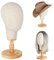 DaizySight Standfester Perückenkopf, 21/54cm Mannequin Köpfe Perückenständer für Presentation von Mützen und Hüten, Perrückenträger Puppenkopf Dekokopf, Perückenständer
