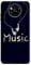 Mixroom - Back case cover in soft silicone TPU for Honor Magic7 Lite 5G / Honor Magic 7 Lite 5G Music Pattern and N784 headphones