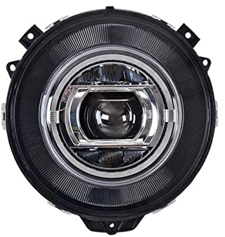 Auto-LED-Scheinwerfer passend für W463 2007–2022 G-Klasse G500 G55 G63 Scheinwerfer Plug-and-Play DRL H/L Projektorlinse LED-Scheinwerfer (Schwarz,2007–2017)