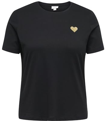 ONLY Carmakoma Damen Carkita S/S Logo Top JRS Noos Carkita S/S Logo Top JRS Noos (1er Pack)