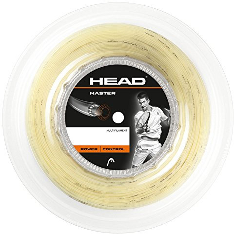 HEAD 281033 Master Seil für Tennisschläger Silber Silber 200 m