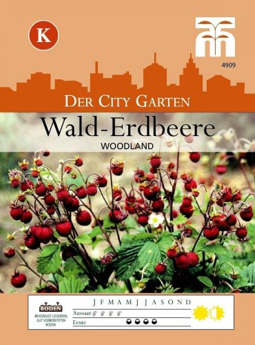 Thompson & Morgan Walderdbeere Fragaria vesca var.Vesca