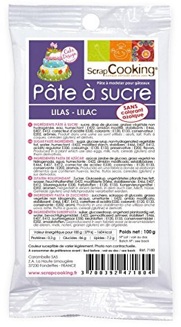 Lilac sugarpaste - 100 g