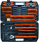 Barbecue Accessoires 18 pièces dans mallette manche en bois outils grands Valise