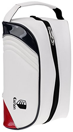MagiDeal Schuhtasche Schuhbeutel Sportschuhe Organizer Tasche mit Handtasche PU- mit Reißverschluss, Reisen Outdoor Sport Tennis Golf (Shoes Bag)