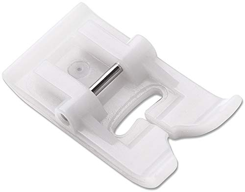 Dreamstitch antiadhésif Teflon Zig Zag Pied presseur pour machine à coudre – Compatible avec tous les Tige basse à clipser Brother, Babylock, Singer, Euro-Pro, Janome, Kenmore, Elna, etc. # P8–7301t