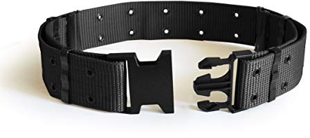 UltraKey Taktische Gürtel, Taktischer Gürtel, einstellbarer militärischer schwerer Rettungsgürtel mit militärischem taktischem Stil. Es ist geeignet für Outdoor-Sport, Camping, Jagd, usw Schwarz v3